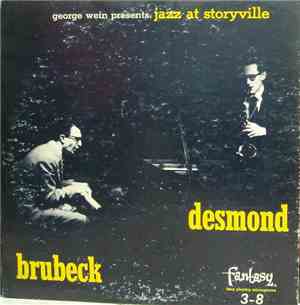 The Dave Brubeck Trio And Quartet - Jazz At Storyville