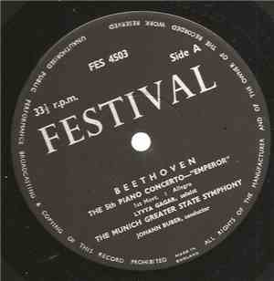The Munich Greater State Symphony - Beethoven - The 5th Piano Concerto - 