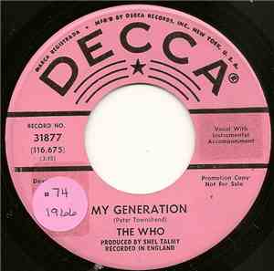 The Who - My Generation