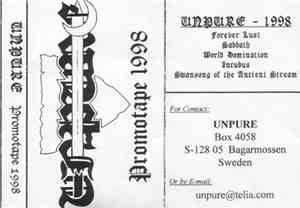 Unpure - Promotape 1998