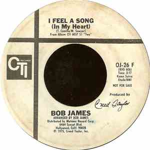 Bob James - I Feel A Song (In My Heart)