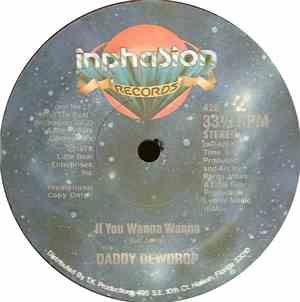 Daddy Dewdrop - If You Wanna Wanna / Turn On The Motion