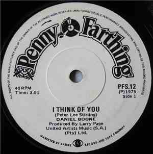Daniel Boone - I Think Of You