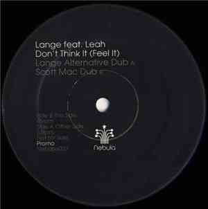 Lange Feat. Leah  - Don't Think It (Feel It)