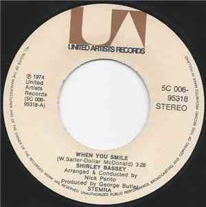 Shirley Bassey - When You Smile