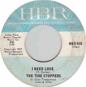 The Time Stoppers - I Need Love