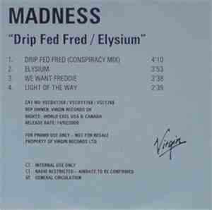 Madness - Drip Fed Fred / Elysium