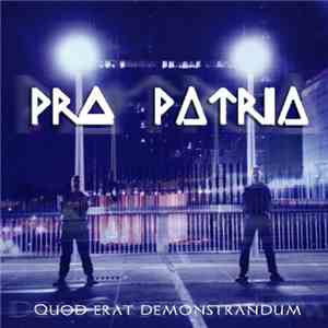 Pro Patria - Quod Erat Demonstrandum