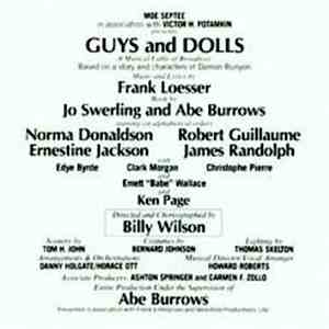 Various - Guys And Dolls