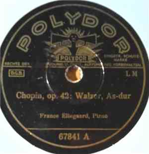 Chopin, France Ellegaard - Op. 42: Walzer, As-Dur / Nocturne F-Dur