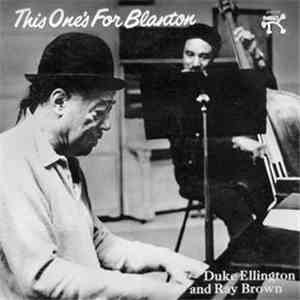 Duke Ellington - Ray Brown - This One's For Blanton