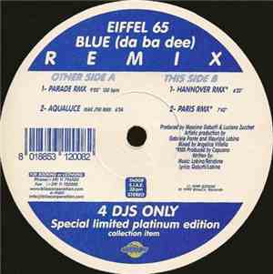 Eiffel 65 - Blue (Da Ba Dee) Remix