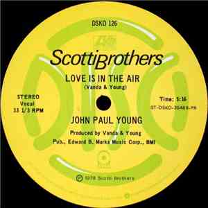 John Paul Young - Love Is In The Air