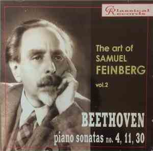 Samuel Feinberg, Beethoven - The Art Of Samuel Feinberg Vol.2