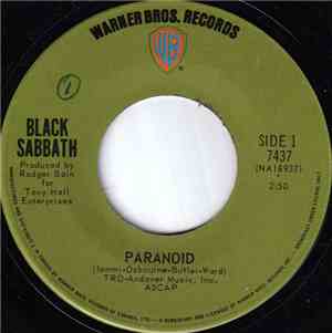 Black Sabbath - Paranoid / The Wizard