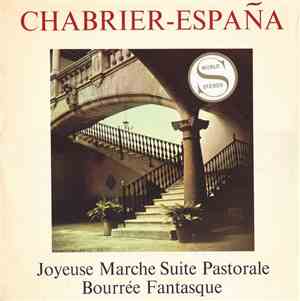 Chabrier ; Champs Elysées Theatre Orchestra Conducted By Paul Bonneau - Esp ...