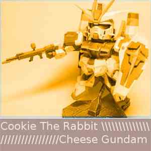 Cookie The Rabbit - Cheese Gundam