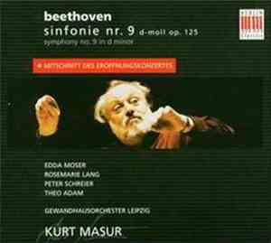 Kurt Masur Gewandhausorchester Leipzig - beethoven sinfonie nr. 9 d-moll op ...