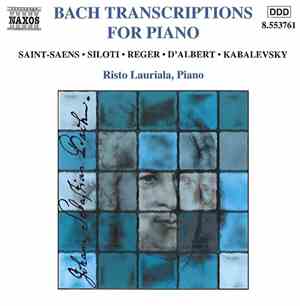 Bach, Risto Lauriala - Transcriptions For Piano