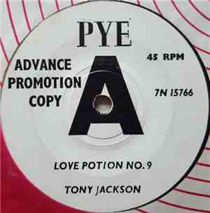 Tony Jackson With The Vibrations - Love Potion No. 9 / Fortune Teller