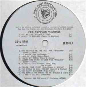 Various - Fox Popular Melodies
