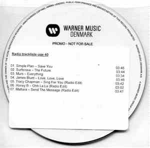 Various - Radio Trackliste Uge 40
