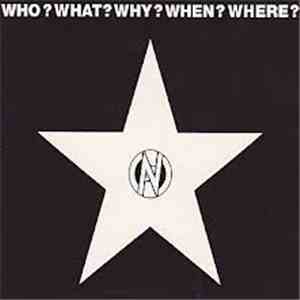 Various - Who? What? Why? When? Where?
