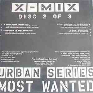 Various - X-Mix Urban Series Most Wanted Disc 2 Of 3