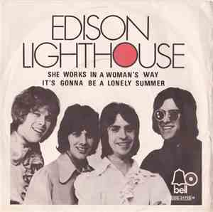 Edison Lighthouse - She Works In A Woman's Way / It's Gonna Be A Lonely Sum ...