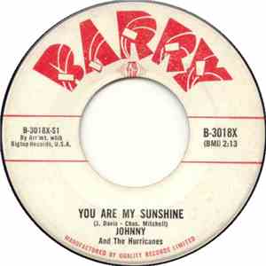 Johnny And The Hurricanes - You Are My Sunshine / Molly-O