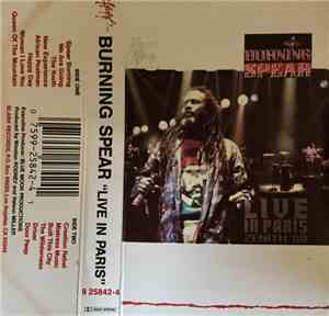 Burning Spear - Live In Paris