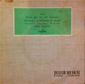 Dinu Lipatti - Jesus,Que Ma Joie Demeure/Siciliana/2 Preludes De Choral