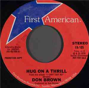 Don Brown  - Hug On A Thrill