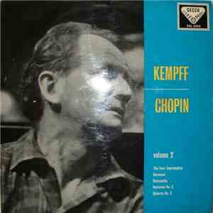 Kempff, Chopin - Volume 2 (The Four Impromptus / Berceuse / Barcarolle / No ...