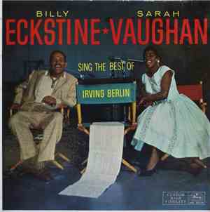 Sarah Vaughan And Billy Eckstine - Sing The Best Of Irving Berlin