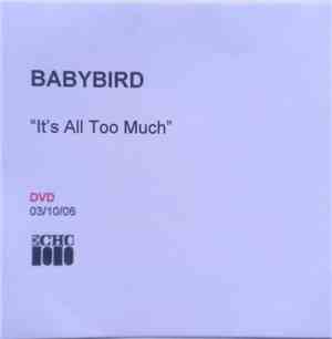 Babybird - It's All Too Much