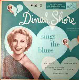 Dinah Shore With Frank De Vol And His Orchestra - Dinah Shore Sings The Blu ...