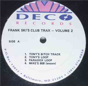 Frank Ski - Frank Ski's Club Trax - Volume 2
