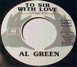 Al Green - To Sir With Love