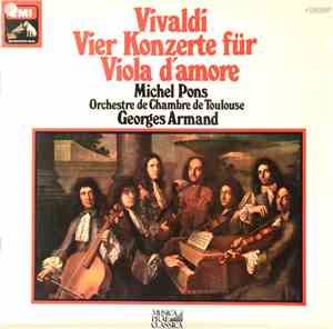 Antonio Vivaldi - Michel Pons, Orchestre De Chambre De Toulouse - 4 Konzert ...