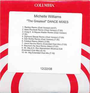 Michelle Williams - The Greatest - Dance Mixes