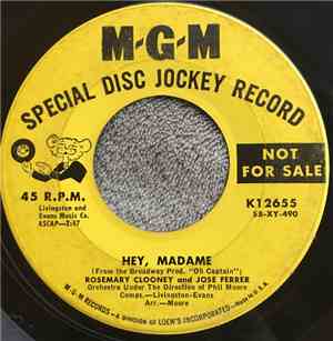Rosemary Clooney And José Ferrer - Hey, Madame / You're So Right For Me