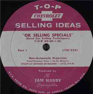 Unknown Artist - OK Selling Specials (Used Car Selling Techniques)