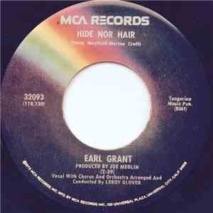Earl Grant - I Love You Yes I Do / Hide Nor Hair