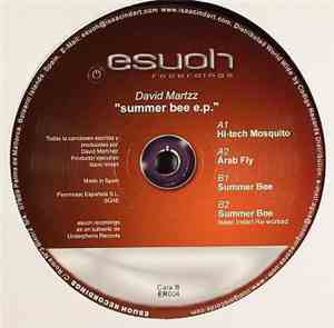 David Martzz - Summer Bee E.P.