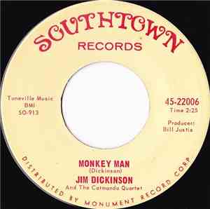 Jim Dickinson And The Catmando Quartet - Monkey Man