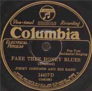 Jimmy Johnson And His Band - Fare Thee Honey Blues / Put Your Mind Right On ...