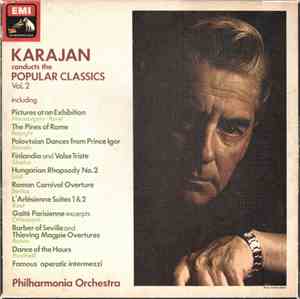 Karajan, Philharmonia Orchestra - Karajan Conducts The Popular Classics Vol ...