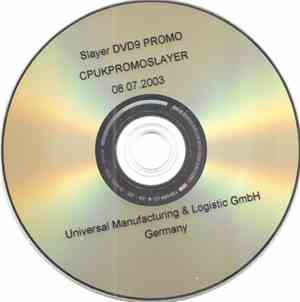 Slayer - DVD9 Promo