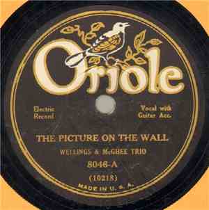 Wellings & McGhee Trio - The Picture On The Wall / Where Is My Mama?